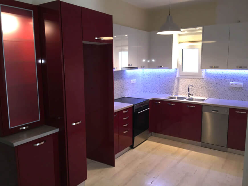 Συνολική Ανακαίνιση Κουζίνας Στο Γαλάτσι